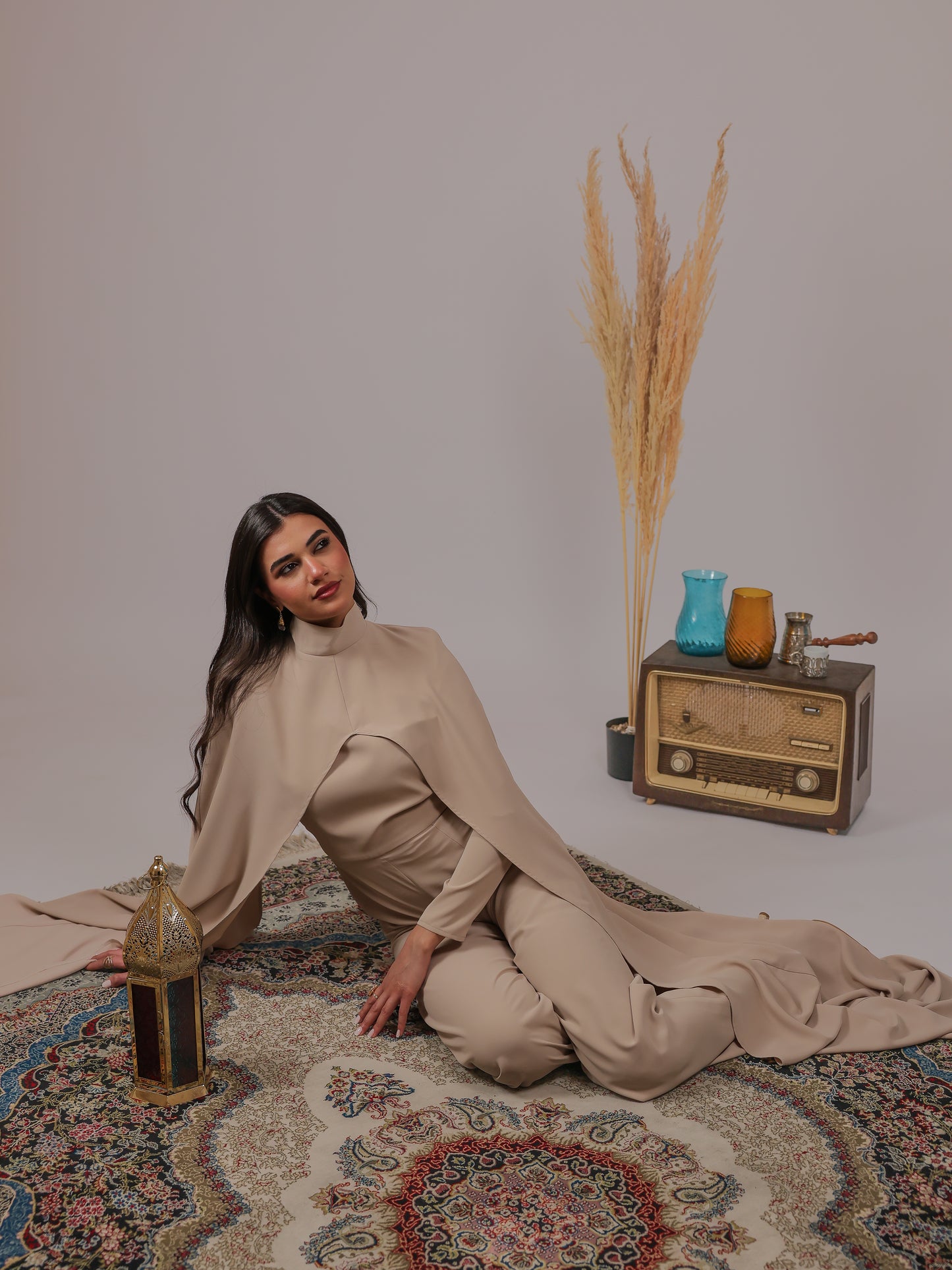 Noor Cape Jumpsuit
