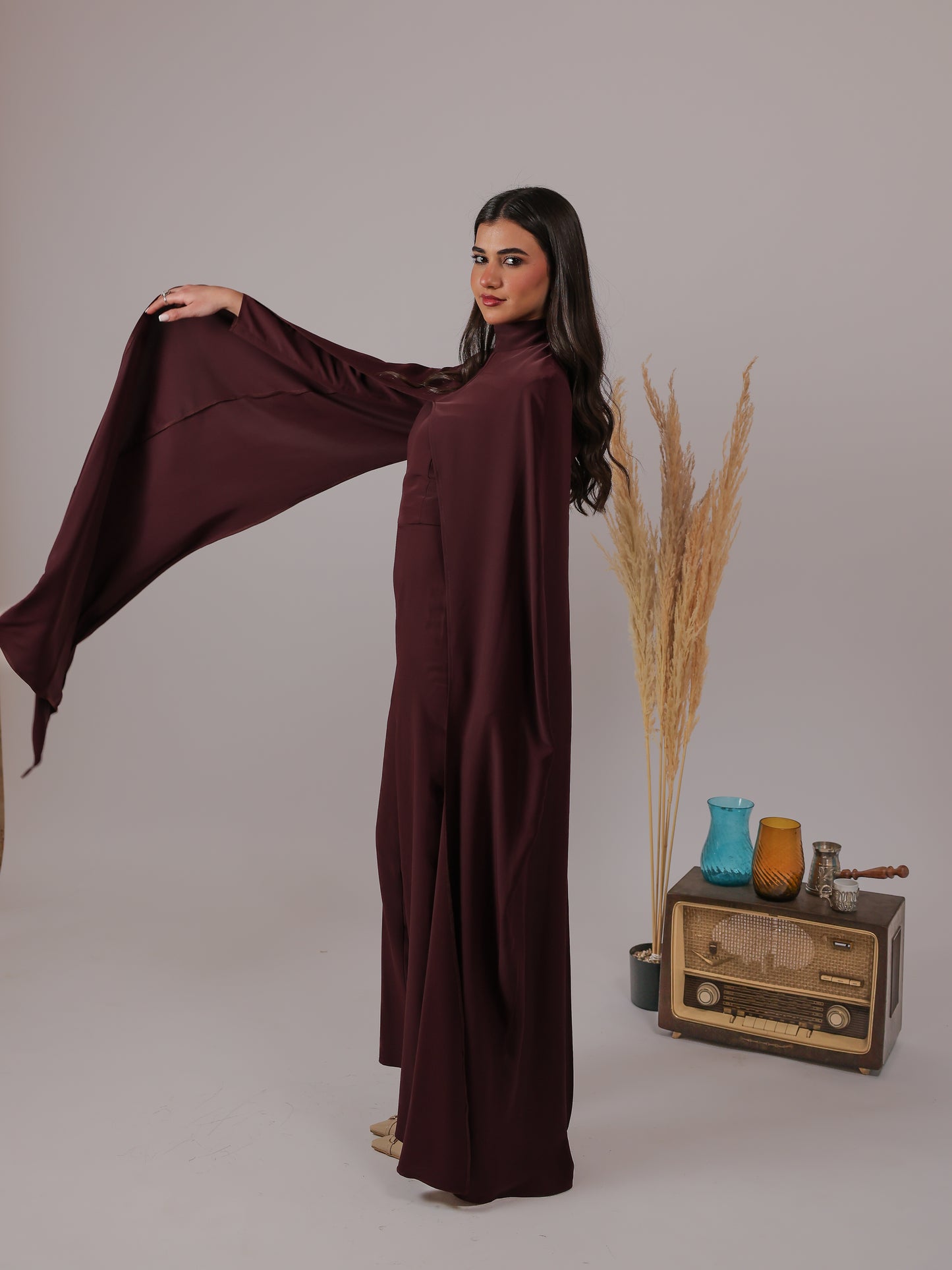 Noor Cape Jumpsuit