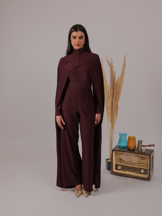 Noor Cape Jumpsuit