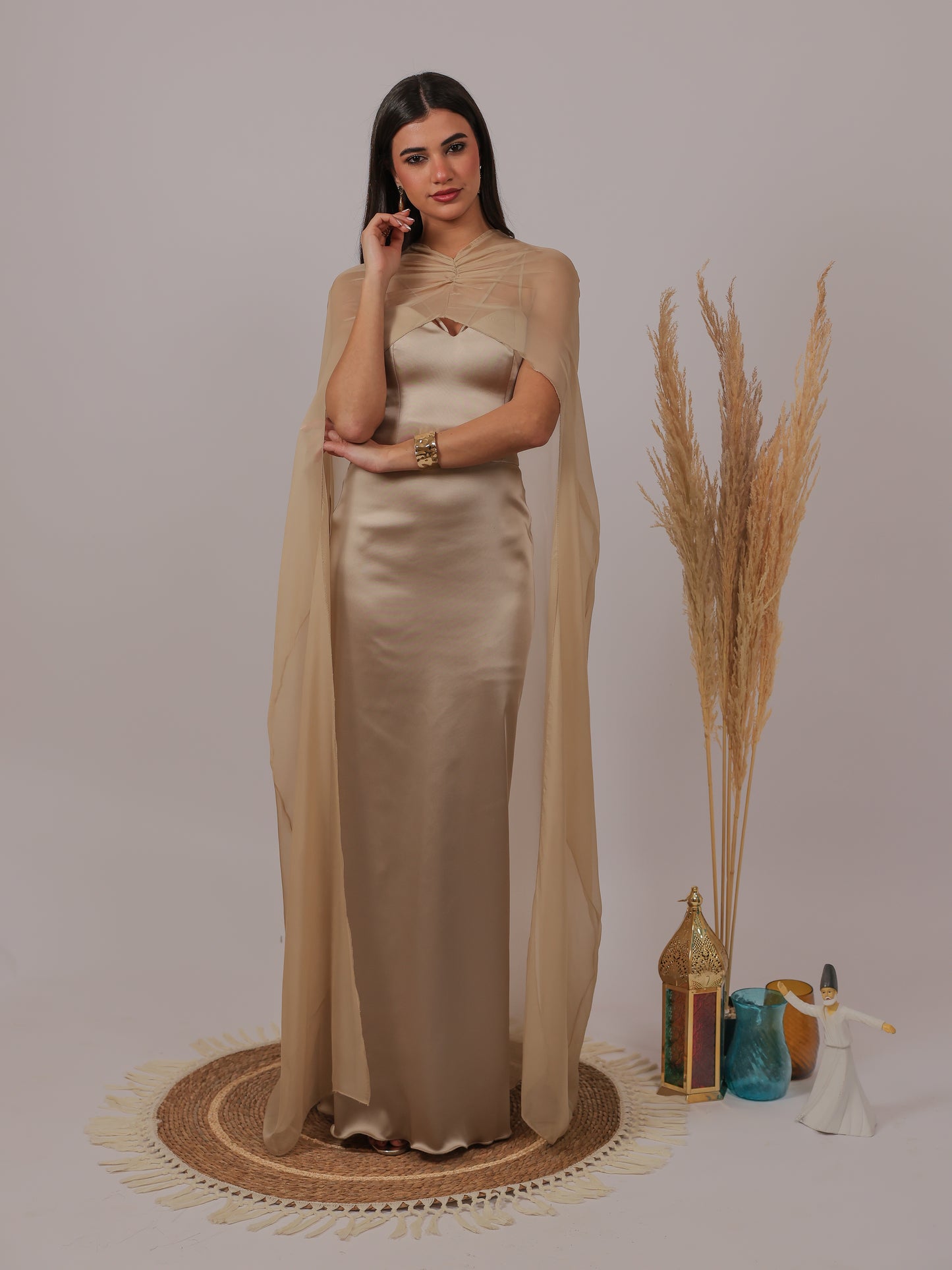 Sera Cape Gown
