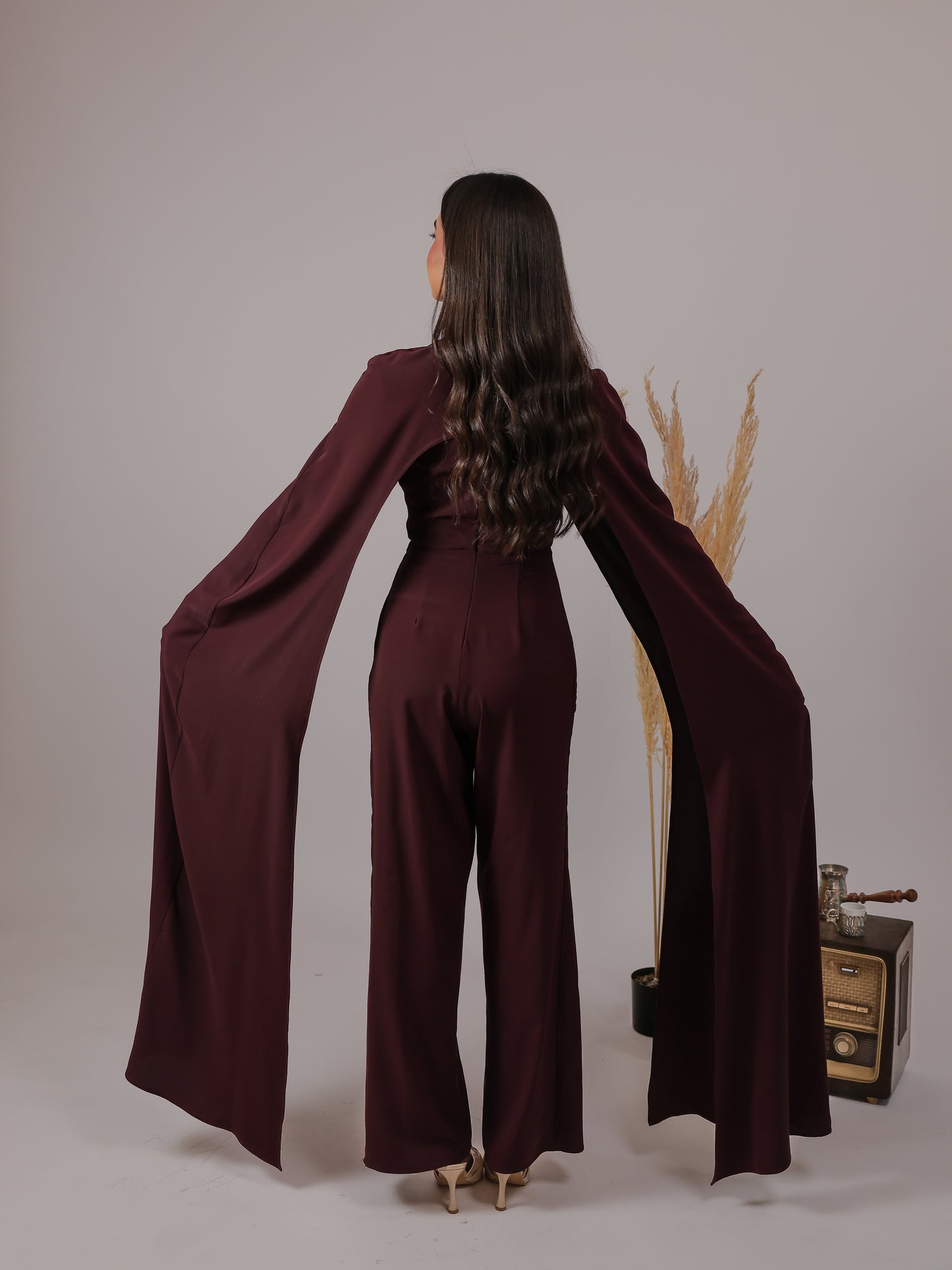 Noor Cape Jumpsuit