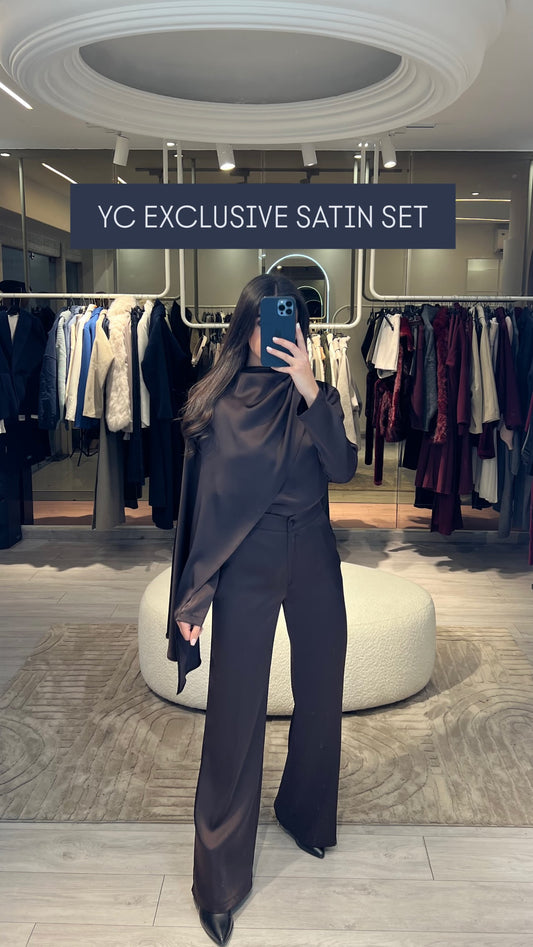 Luna Satin Trousers