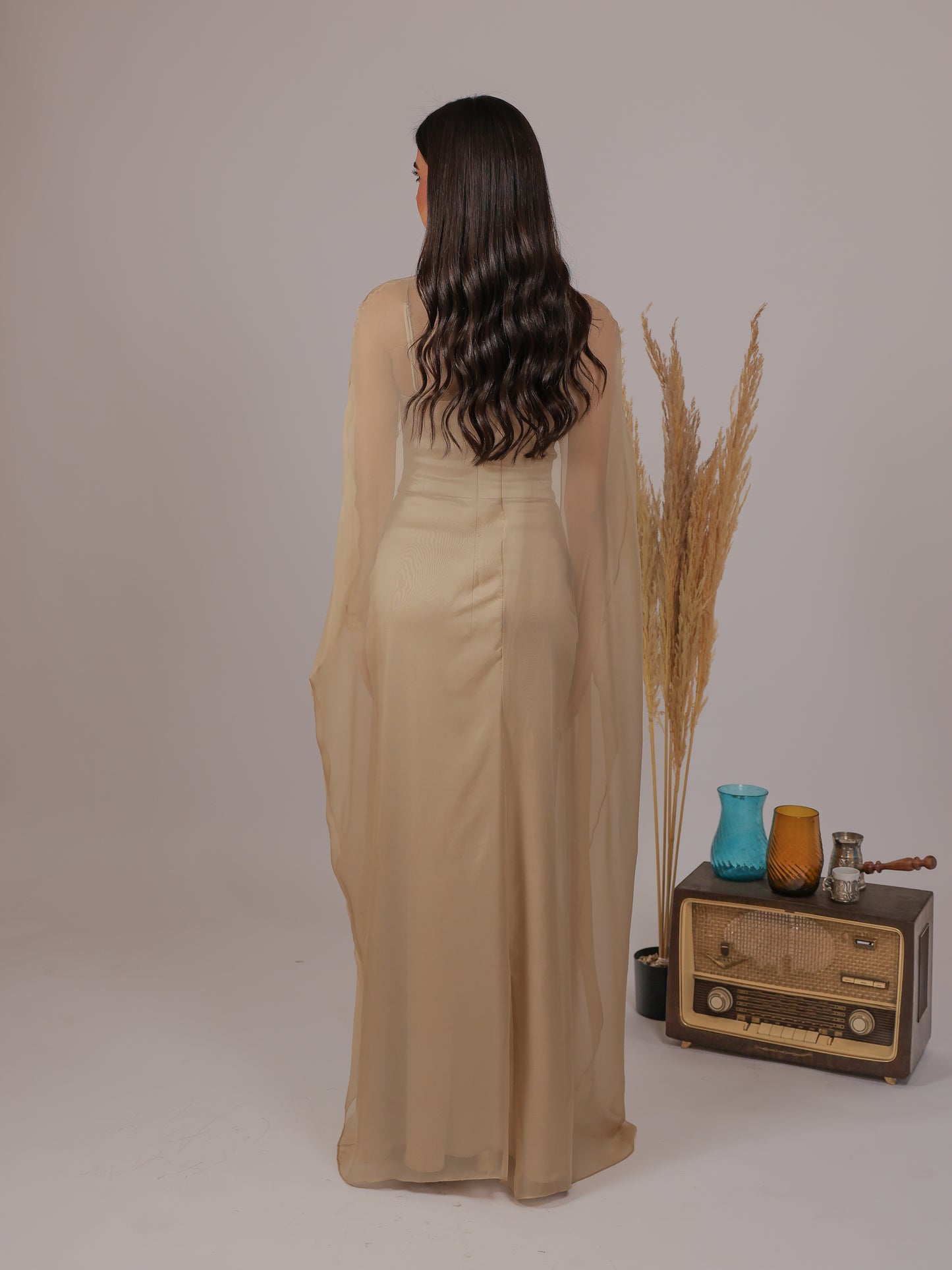 Sera Cape Gown